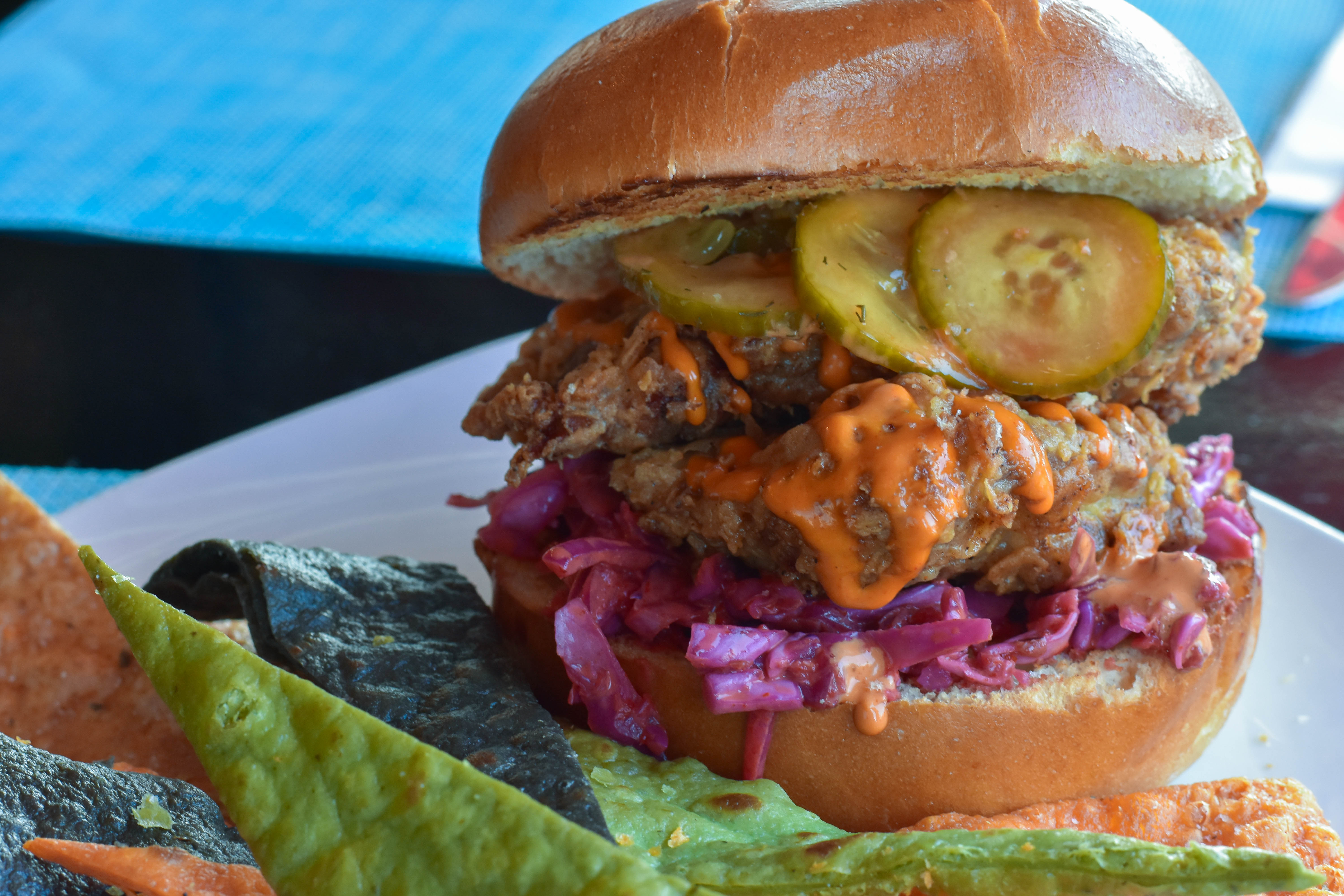 Korean Chicken Sando